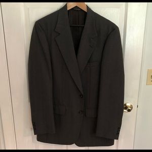 Men’s New Charcoal Gray Suit...NWOT